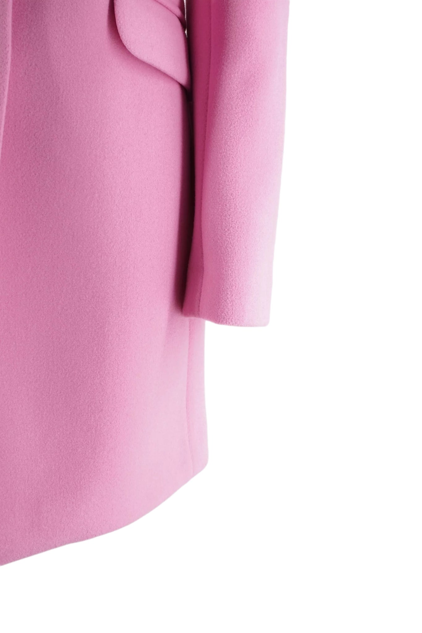 Cappotto con Tasche a Patta Kocca / Rosa - Ideal Moda