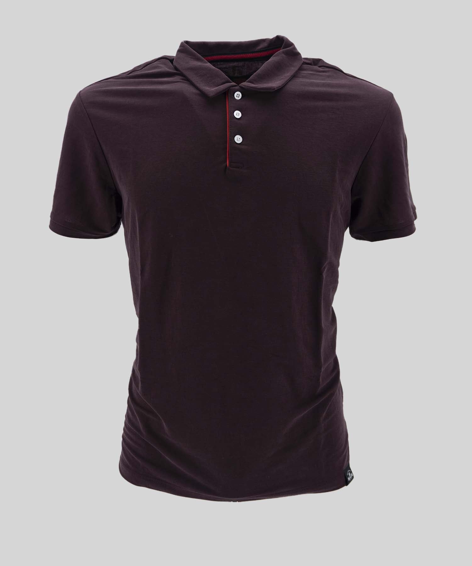 Polo manica corta / Bordeaux - Ideal Moda