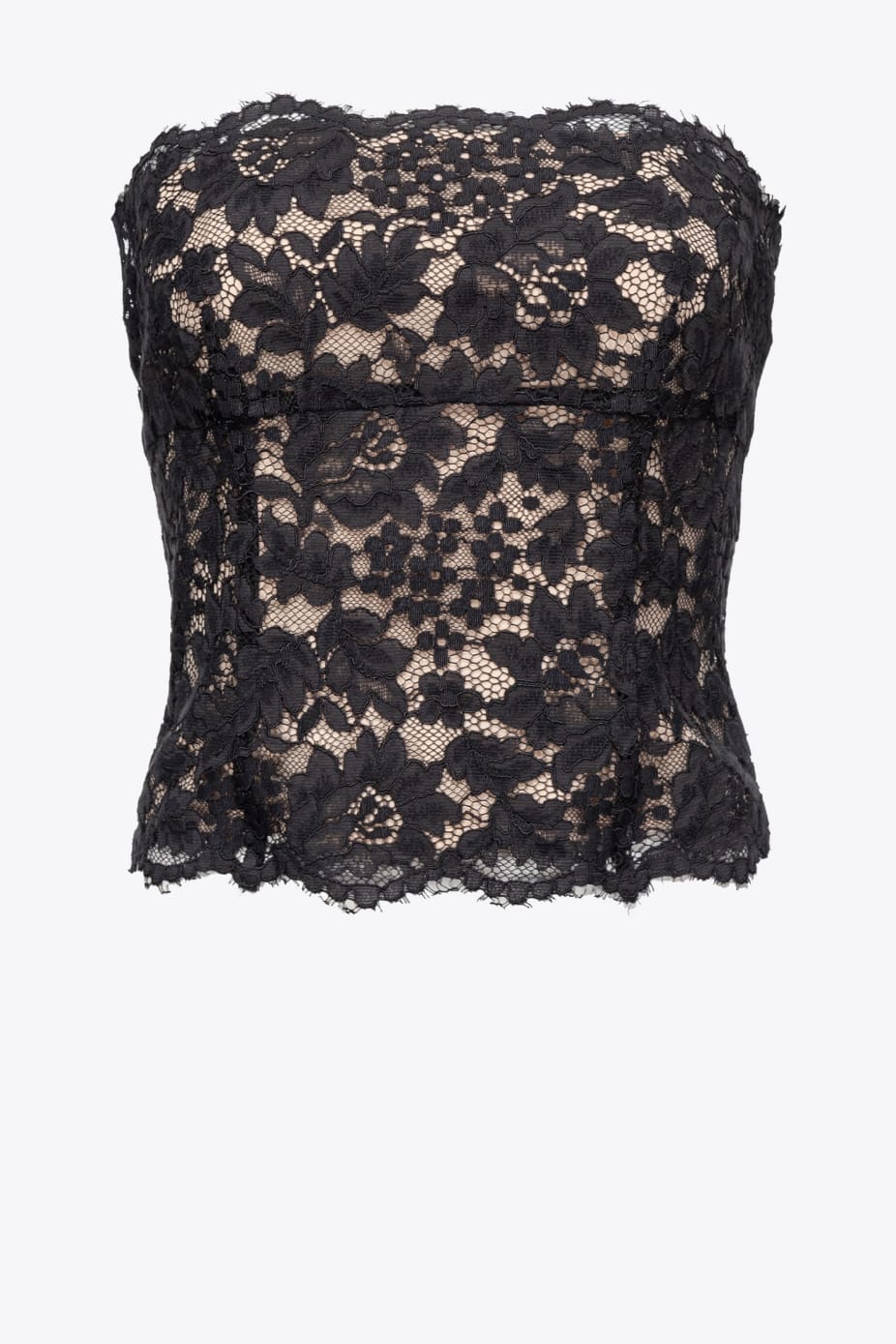 Top in Pizzo Pinko / Nero - Ideal Moda