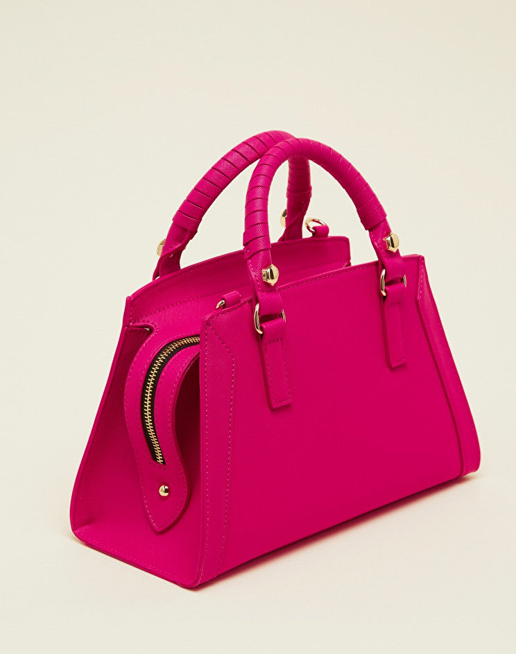 Borsa Mirama Small con Logo Manila Grace / Fucsia - Ideal Moda