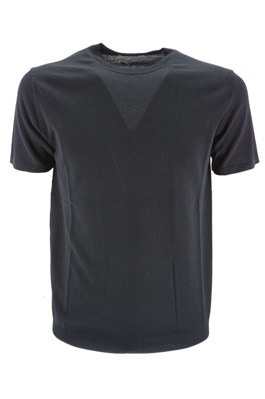 T-Shirt Daniele Fiesoli in Cotone / Nero - Ideal Moda