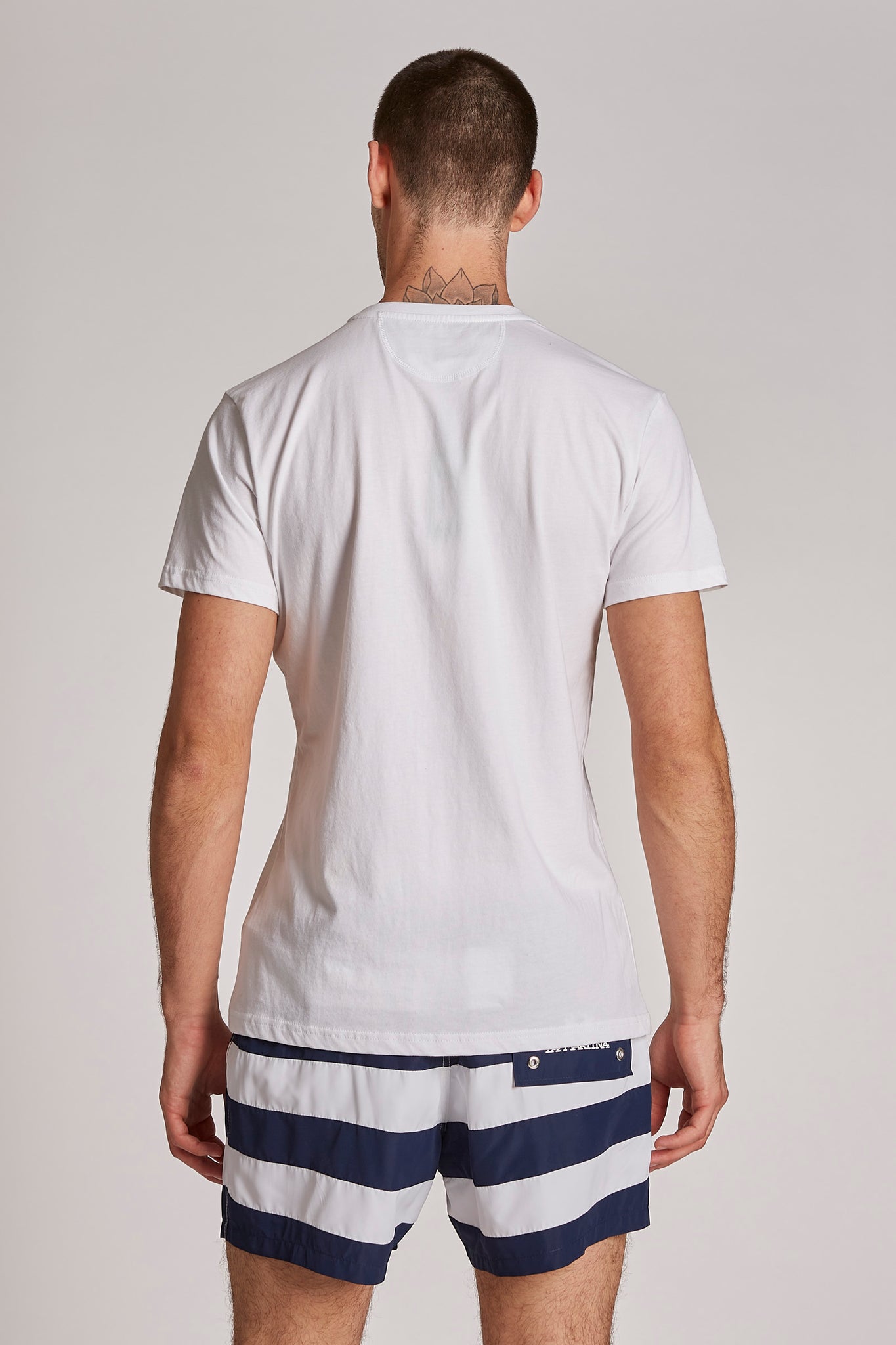 T-Shirt La Martina con Stampa / Bianco - Ideal Moda