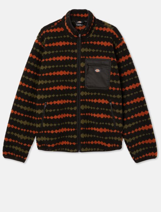 Felpa in Pile a Fantasia Dickies / Nero - Ideal Moda