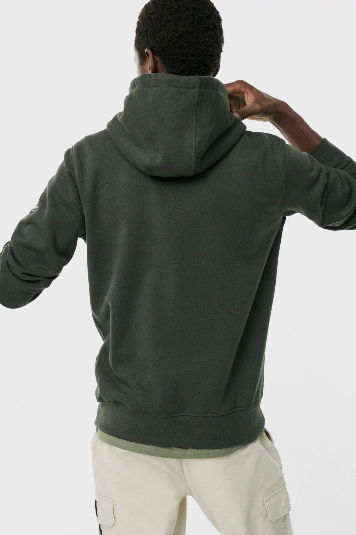 Felpa con Cappuccio Ecoalf / Verde - Ideal Moda