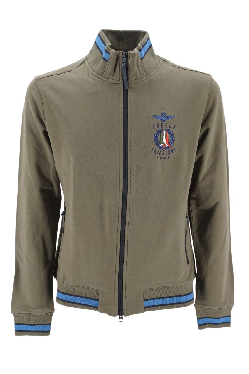Felpa Aeronautica Militare / Verde - Ideal Moda