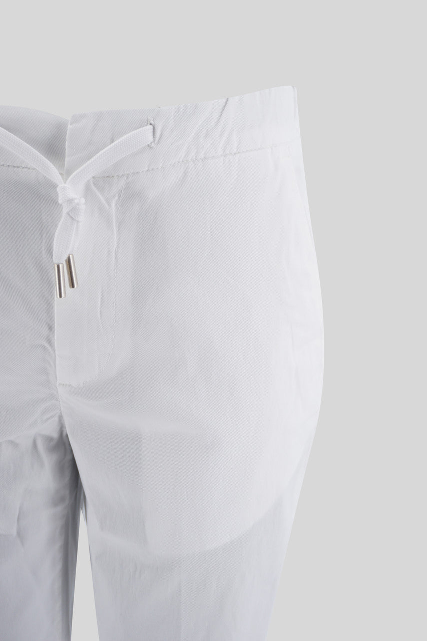 Pantalaccio in misto lino / Bianco - Ideal Moda