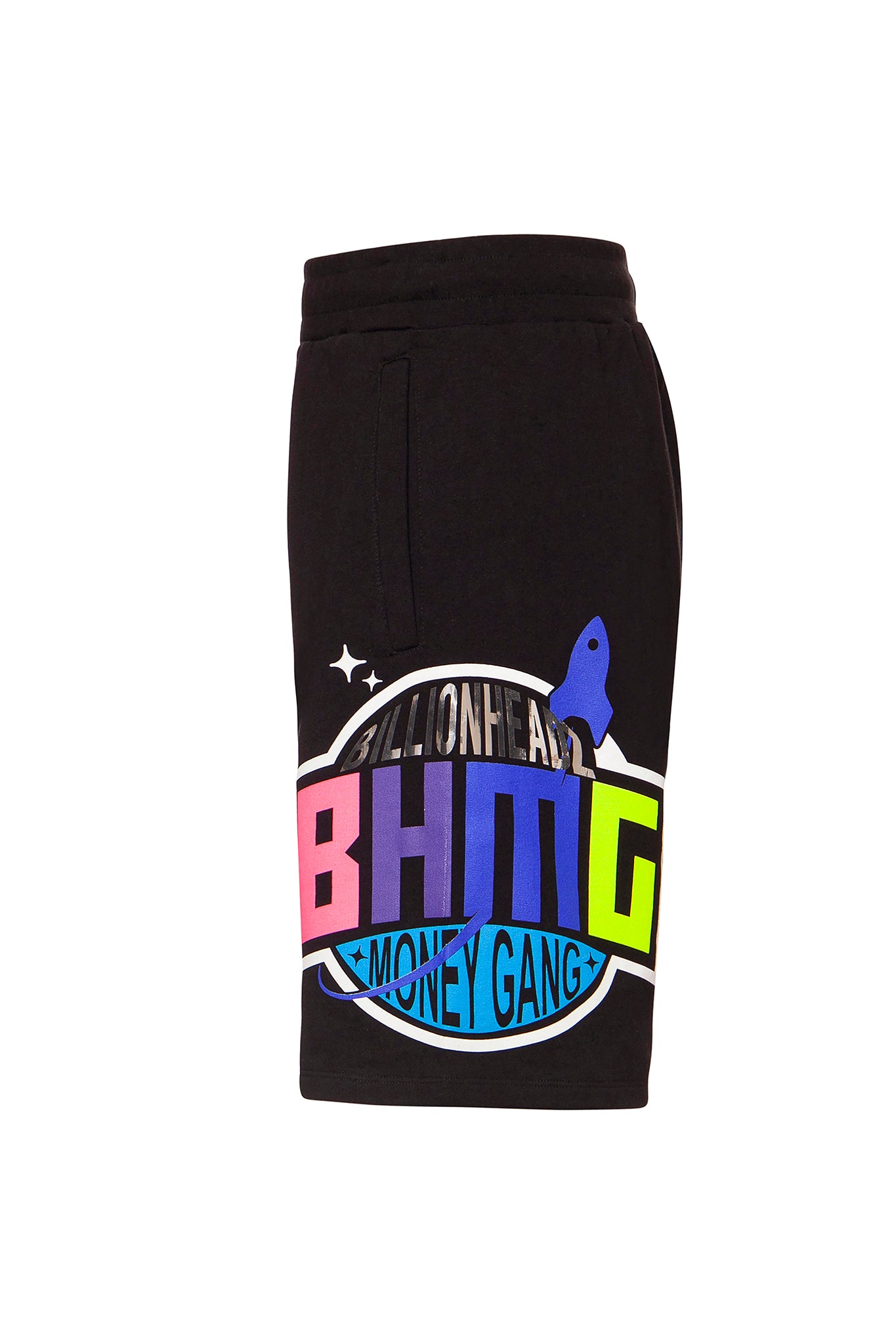 Bermuda Unisex con logo / Nero - Ideal Moda