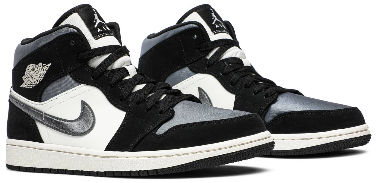 Nike Air Jordan 1 Mid / Grigio - Ideal Moda