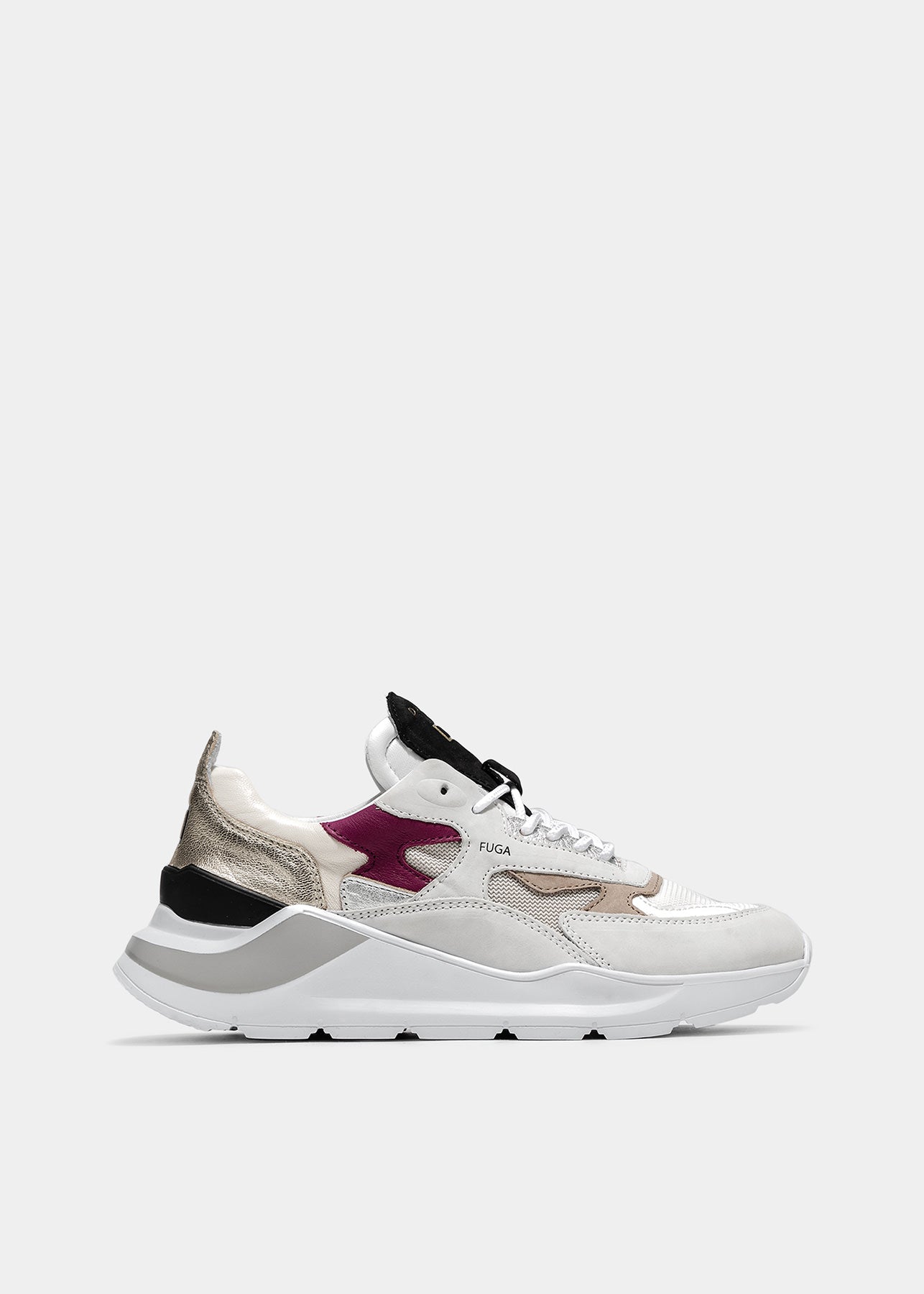 Sneaker DATE Fuga Dragon / Beige - Ideal Moda