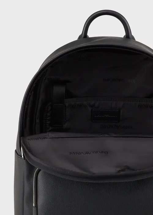 Zaino Emporio Armani con Logo / Nero - Ideal Moda
