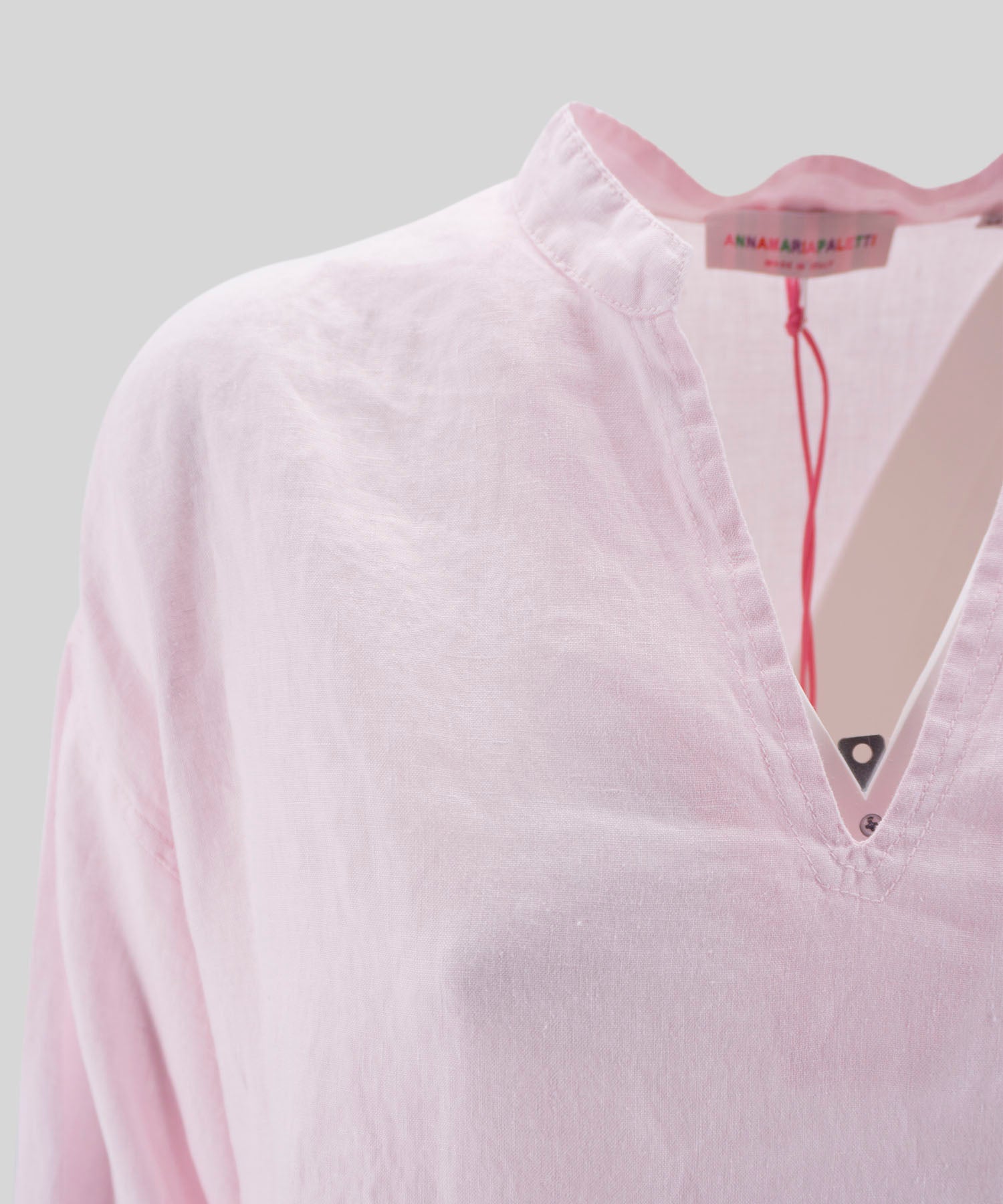 Camicia Regular Fit / Rosa - Ideal Moda