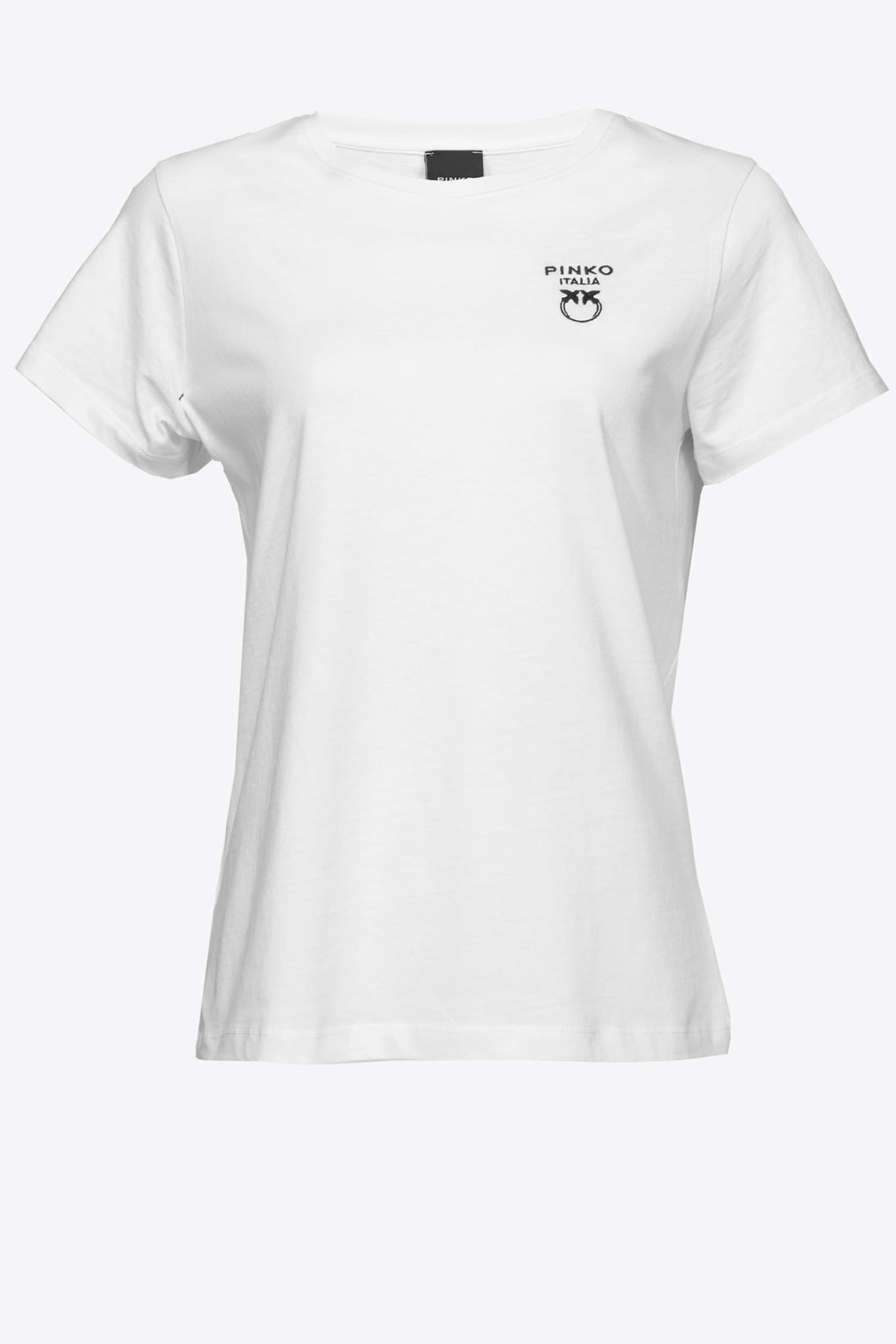T-Shirt Pinko con Logo / Bianco - Ideal Moda