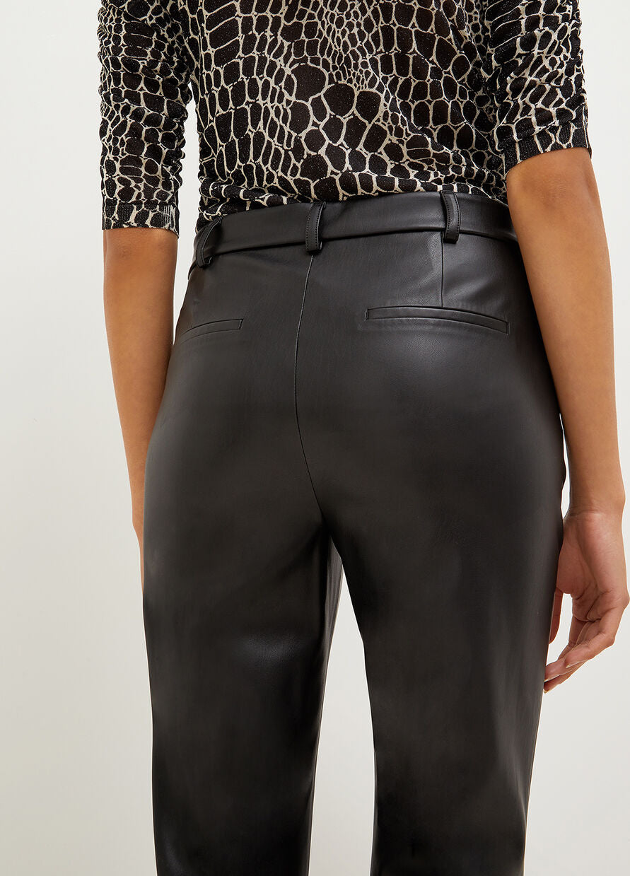 Pantalone in Ecopelle Liu Jo / Nero - Ideal Moda