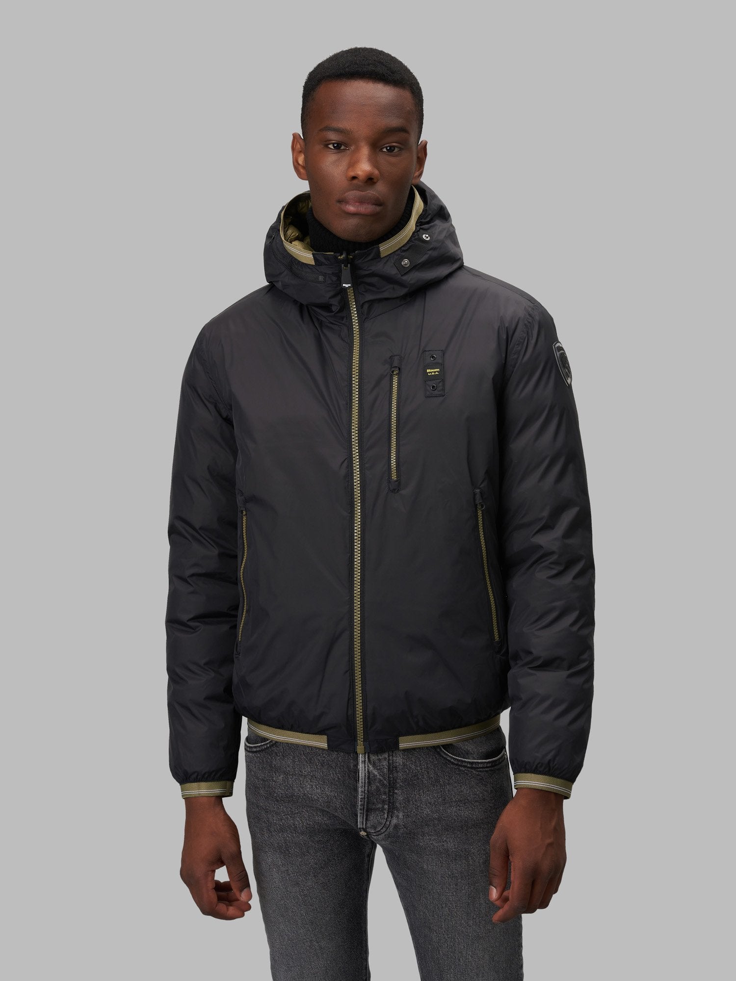 Giubbino Reversibile Blauer / Nero - Ideal Moda