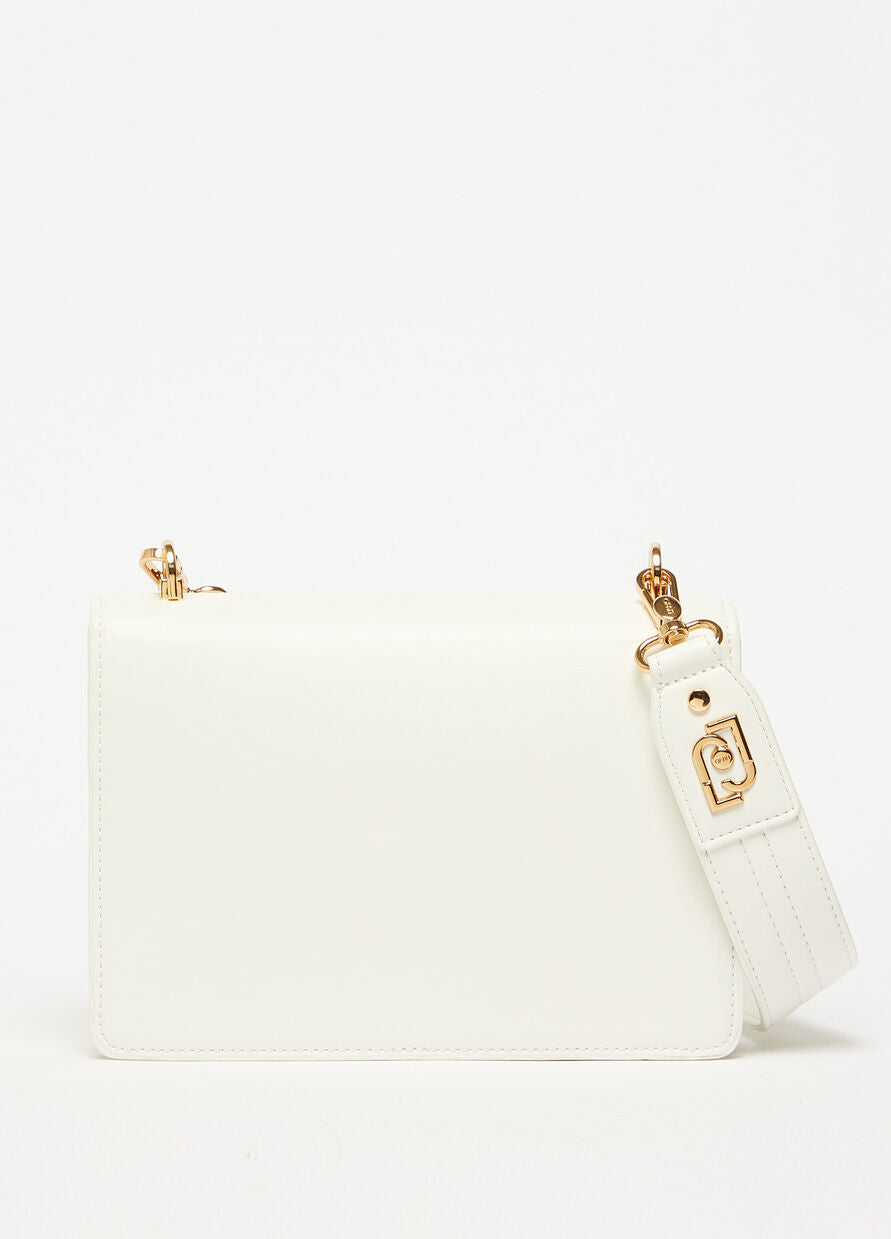 Borsa a Spalla con Logo Liu Jo / Bianco - Ideal Moda