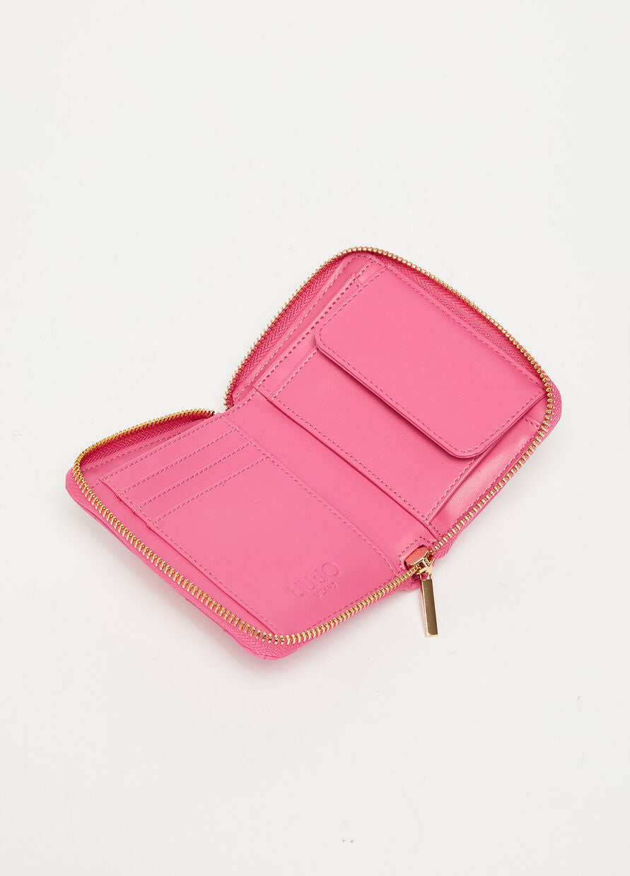 Portafoglio Zip Around Liu Jo / Rosa - Ideal Moda