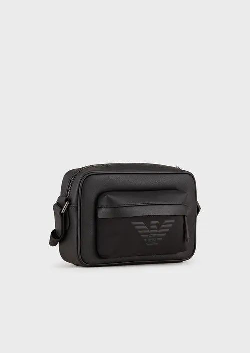 Borsa a Tracolla in Pelle Emporio Armani / Nero - Ideal Moda