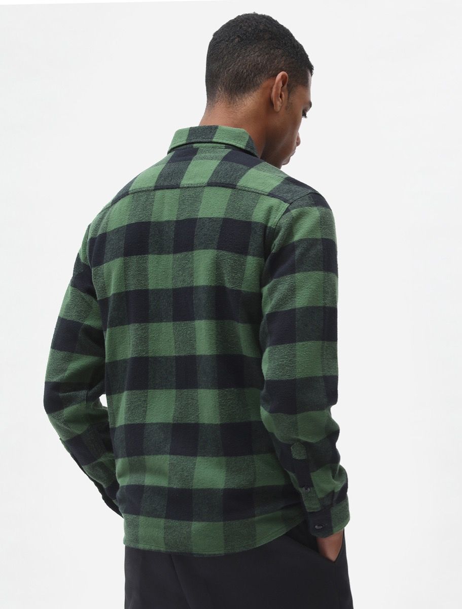 Camicia Dickies in flanella / Verde - Ideal Moda