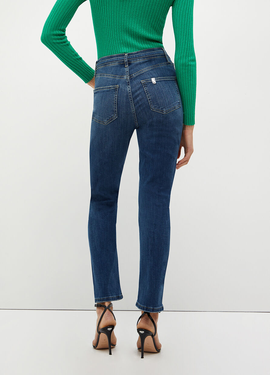 Jeans Cropped Vita Alta Liu Jo / Jeans - Ideal Moda
