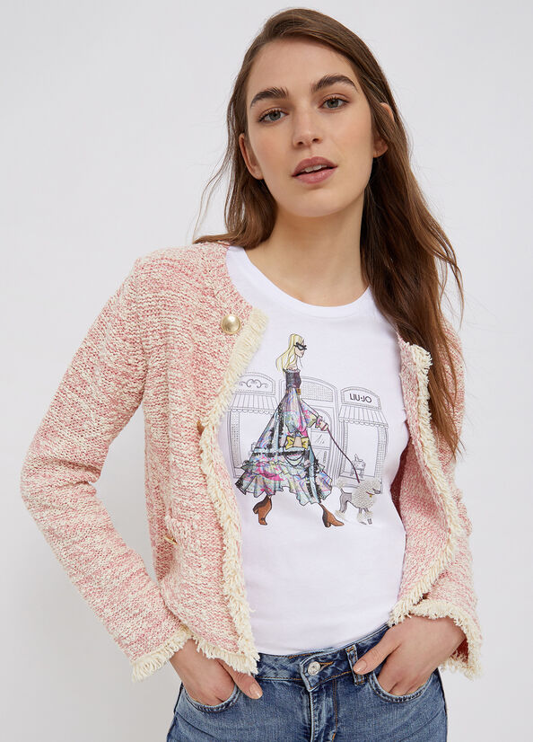 T-Shirt Liu Jo / Bianco - Ideal Moda