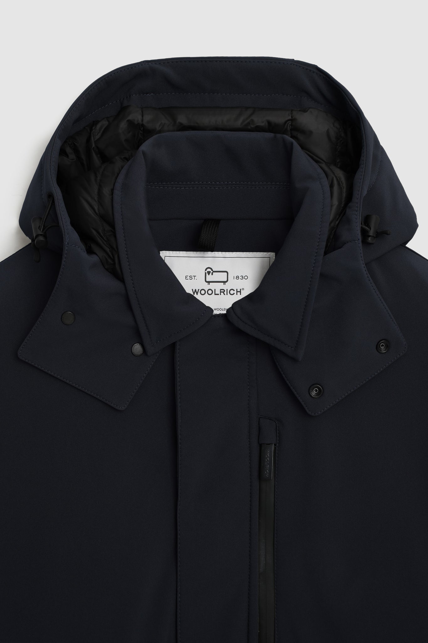 Giacca Woolrich in soft shell / Blu - Ideal Moda