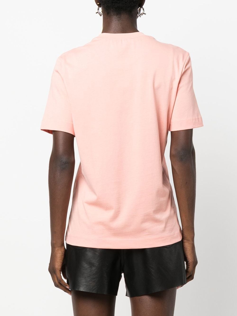 T-Shirt con Logo Love Moschino / Rosa - Ideal Moda