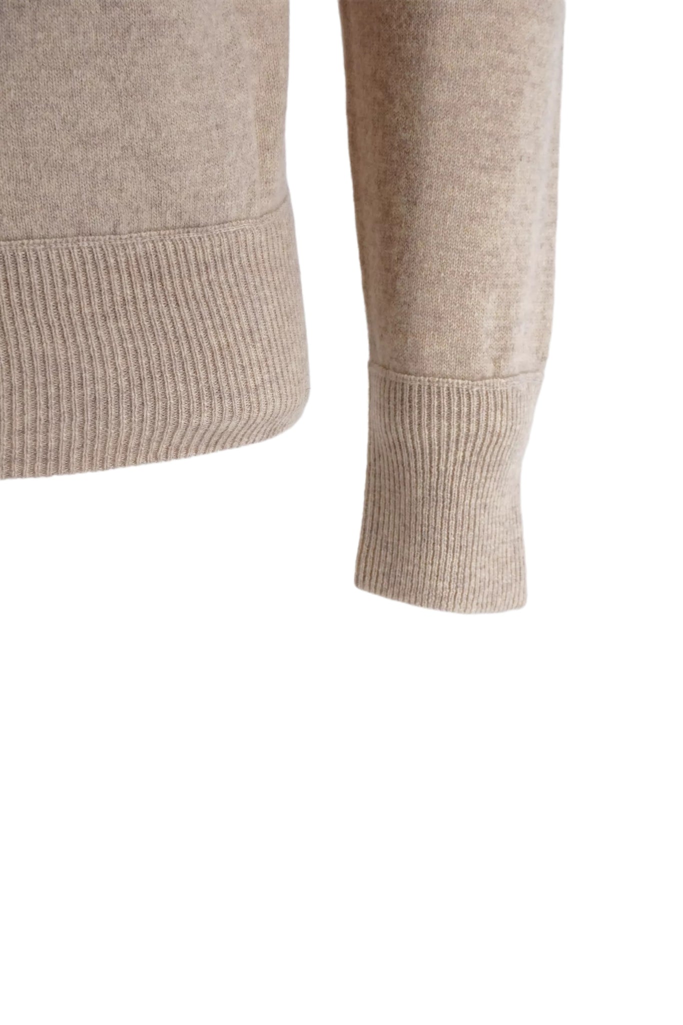 Maglia in Lana con Cappuccio Paolo Pecora / Beige - Ideal Moda