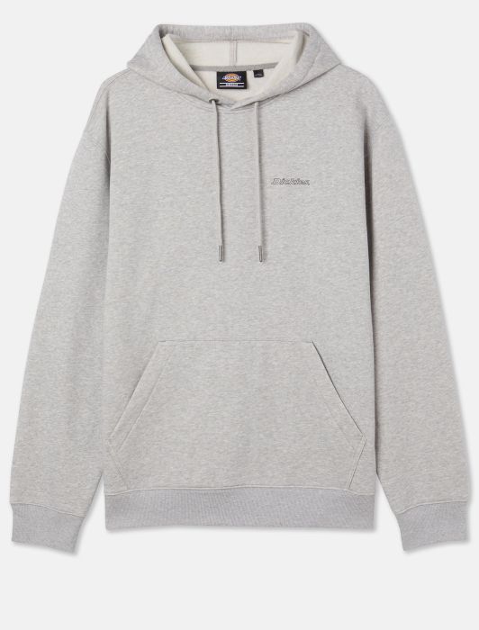 Felpa con Cappuccio e Logo Dickies / Grigio - Ideal Moda