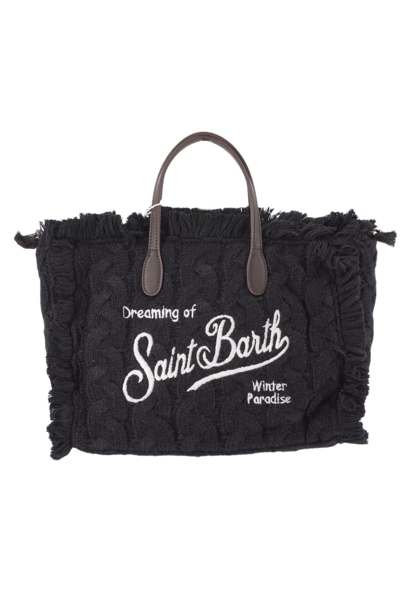 Mc2 Saint Barth Borsa Colette In Canvas Verde Acqua Con Logo COL0001/00711L