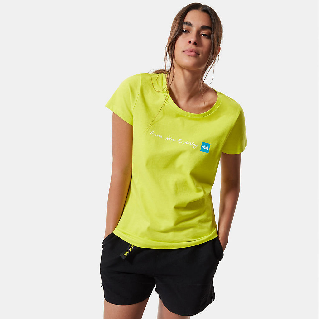 T-Shirt Donna NSE / Verde - Ideal Moda