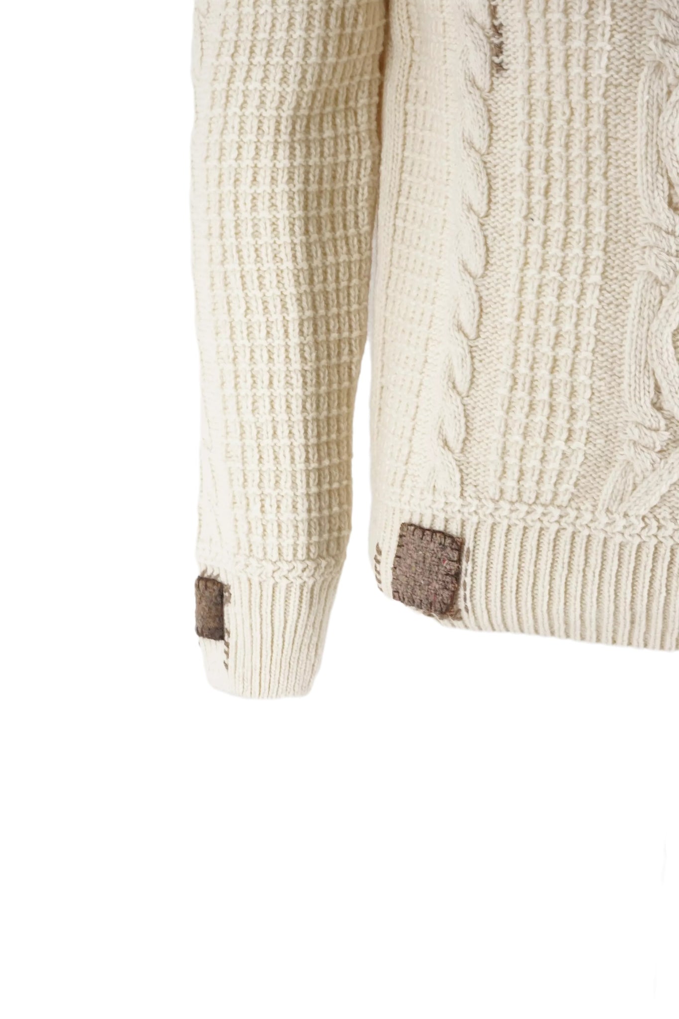 Maglia a Collo Alto Bob / Bianco - Ideal Moda