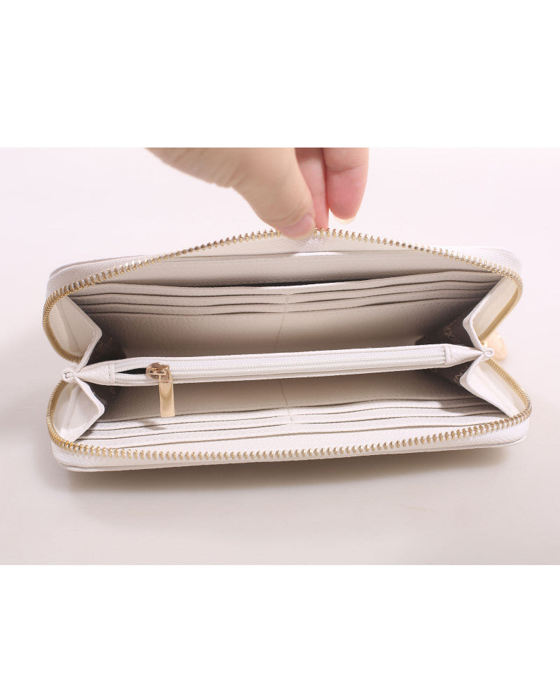 Gardenia Wallet PROGRESS / Bianco - Ideal Moda