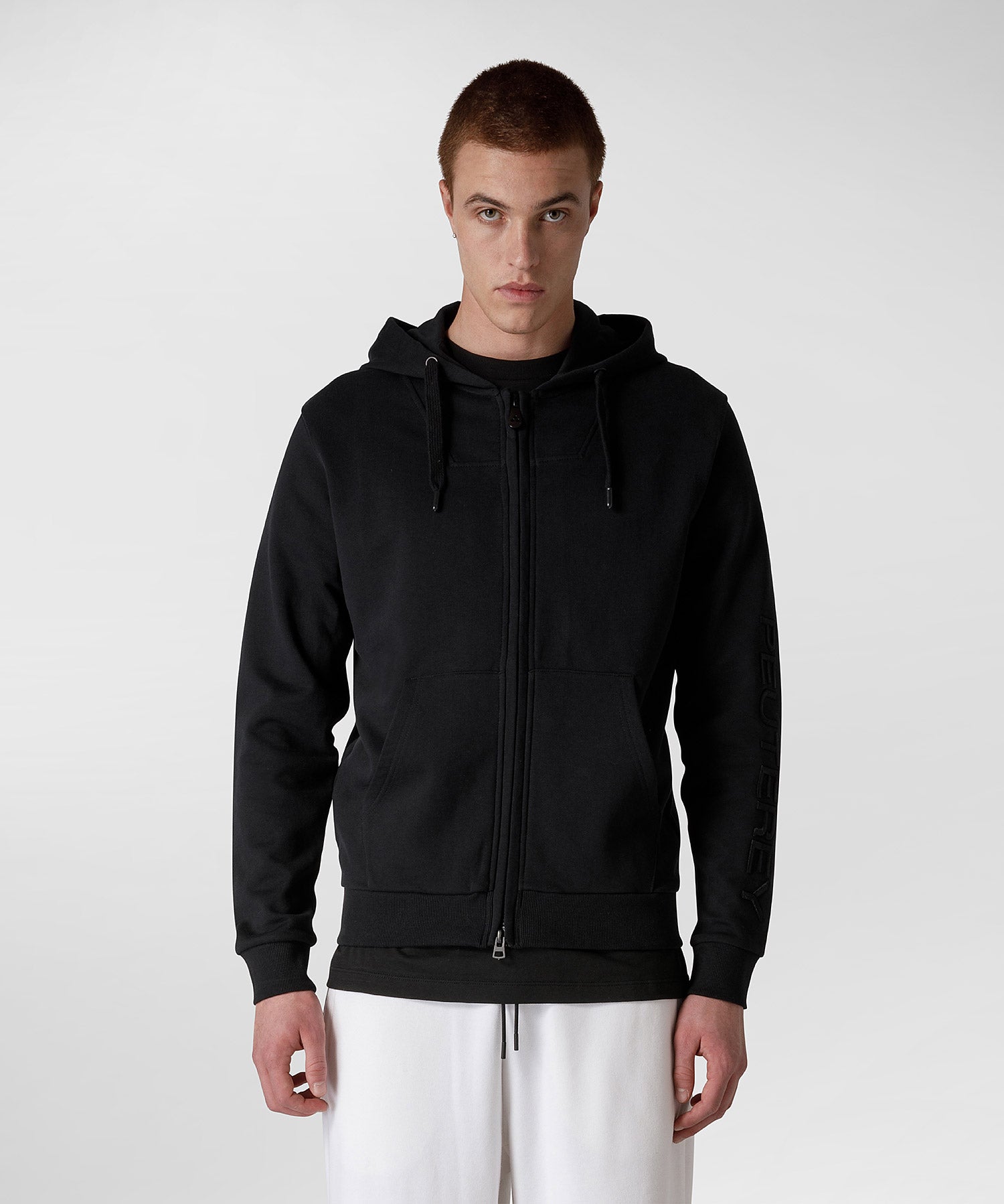 Felpa Peuterey con Cappuccio / Nero - Ideal Moda