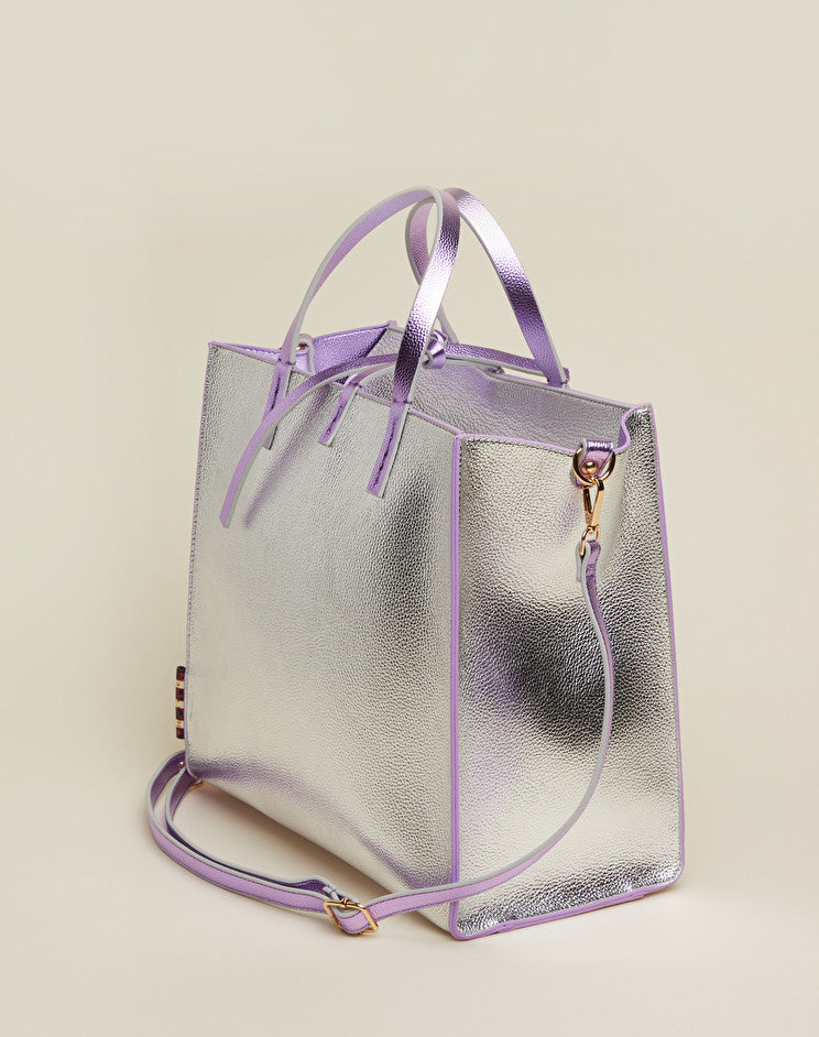Borsa Felicia Medium Manila Grace / Argento - Ideal Moda