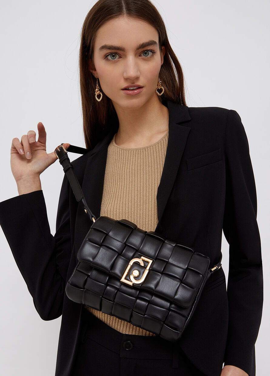 Borsa Liu Jo a Tracolla / Nero - Ideal Moda