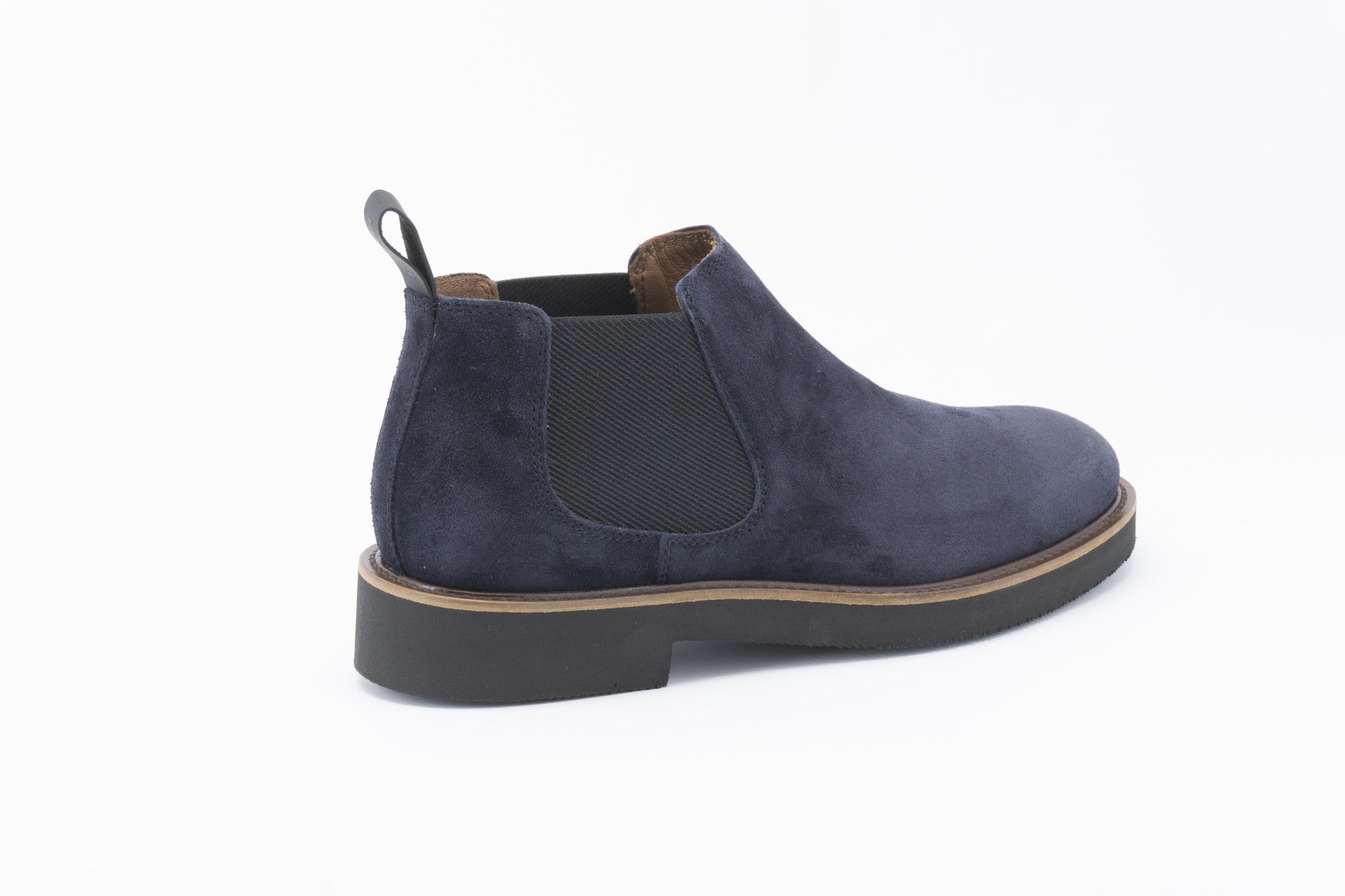 Beatles scamosciato con suola leggera / Blu - Ideal Moda