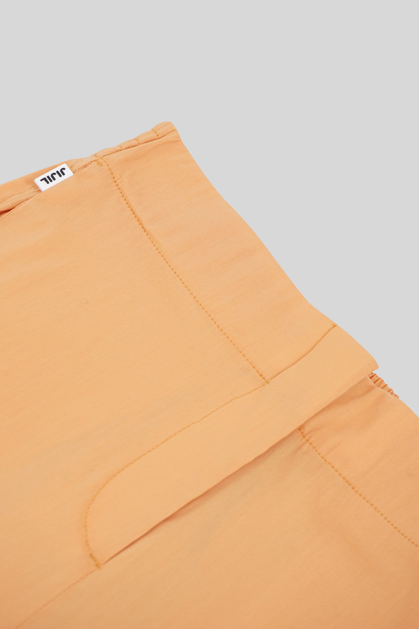 Pantalone con Coulisse / Arancione - Ideal Moda