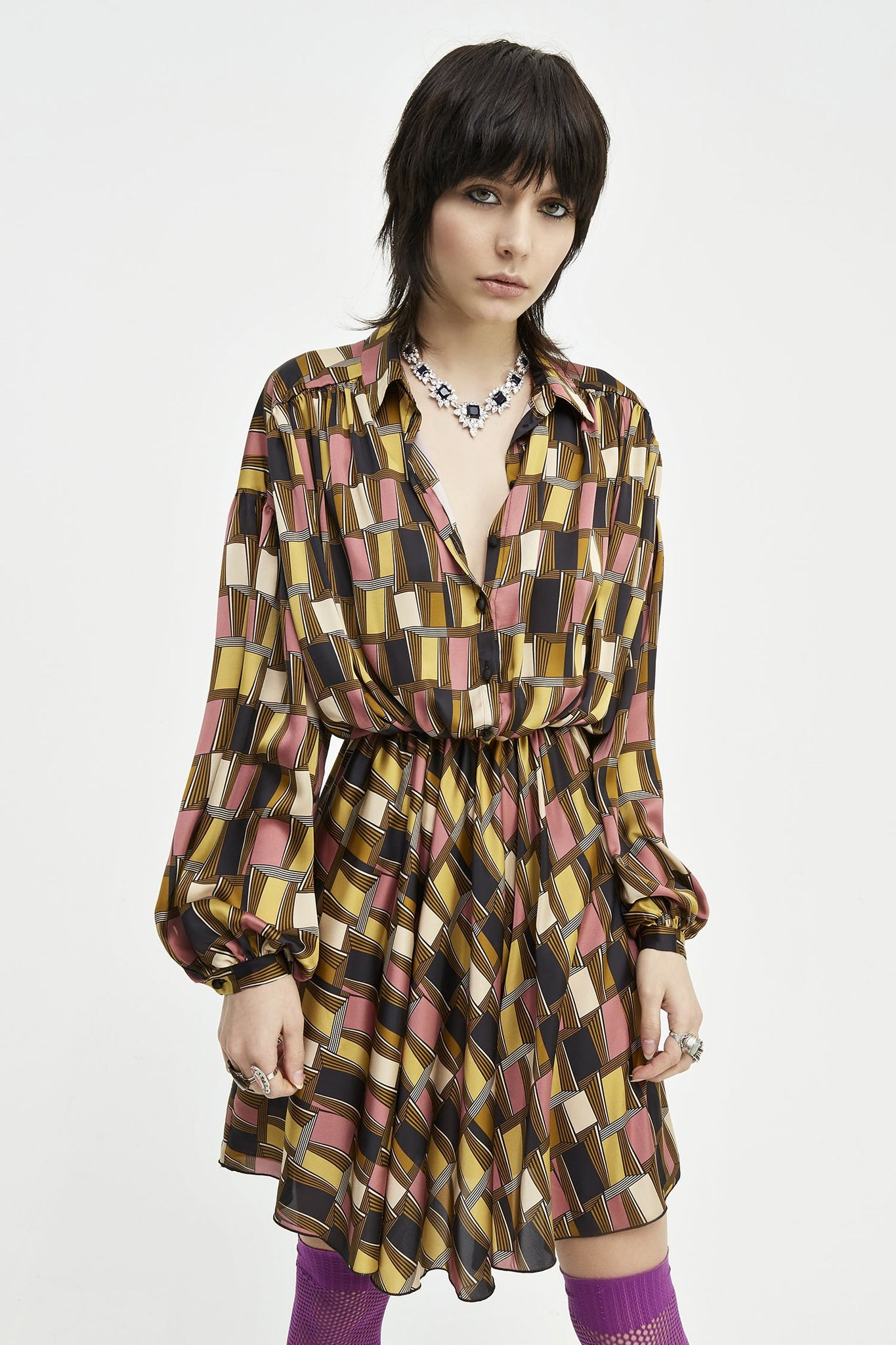 Abito Aniye By Chemisier / Marrone - Ideal Moda