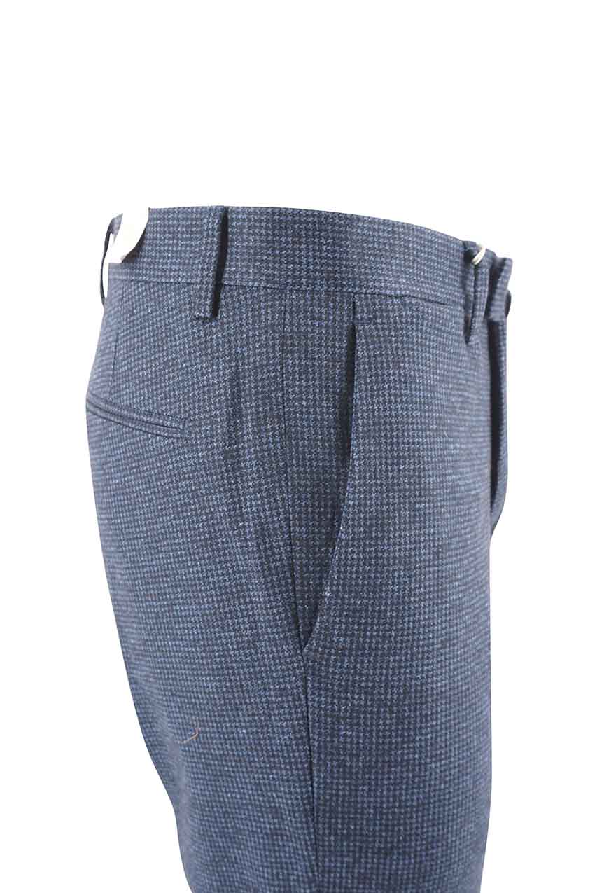 Pantalone Briglia Slim Fit / Blu - Ideal Moda