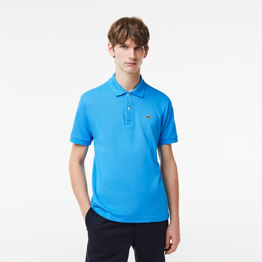 Polo 12.12 con Logo Lacoste / Azzurro - Ideal Moda