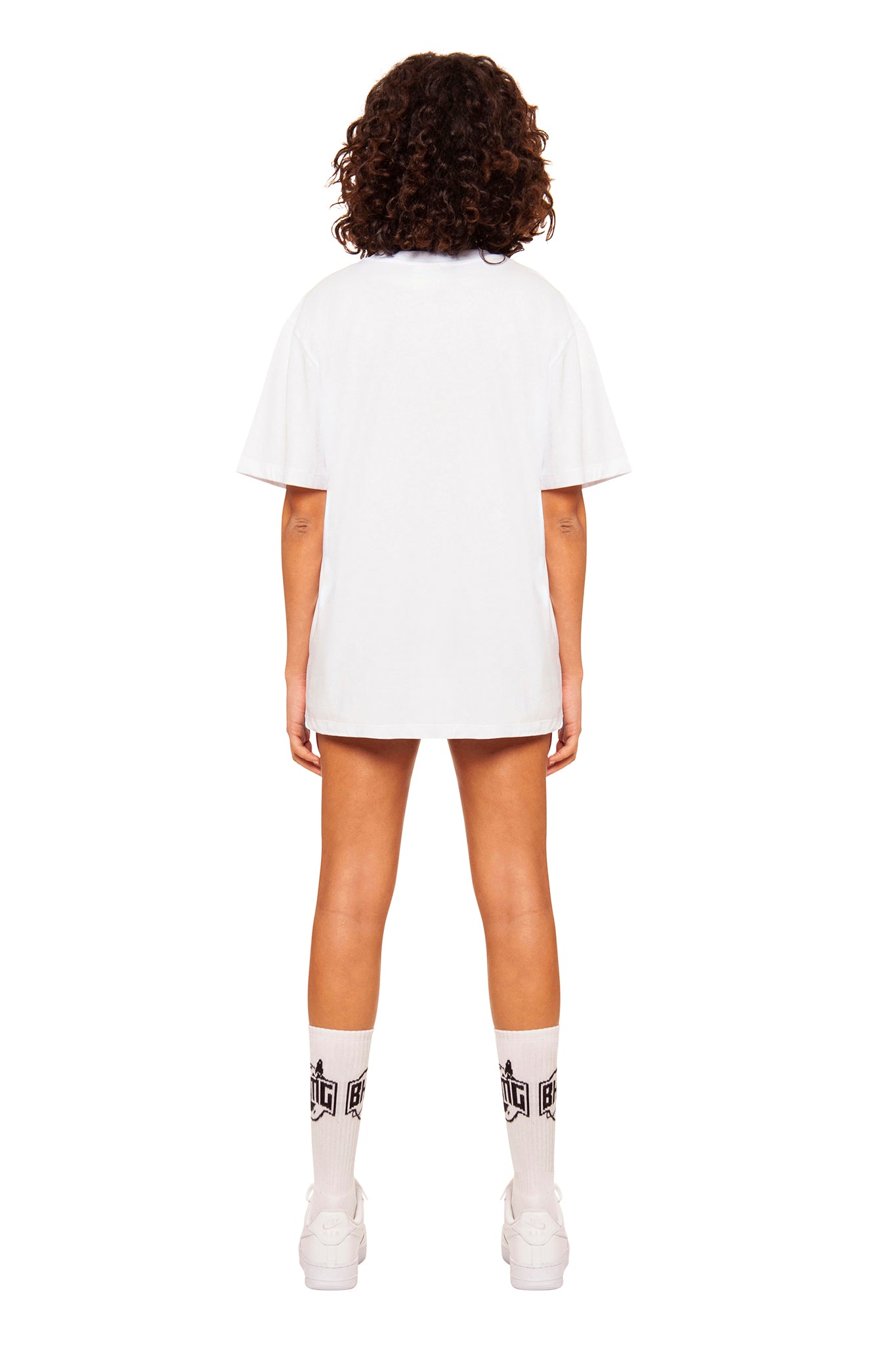T-Shirt unisex con stampa / Bianco - Ideal Moda