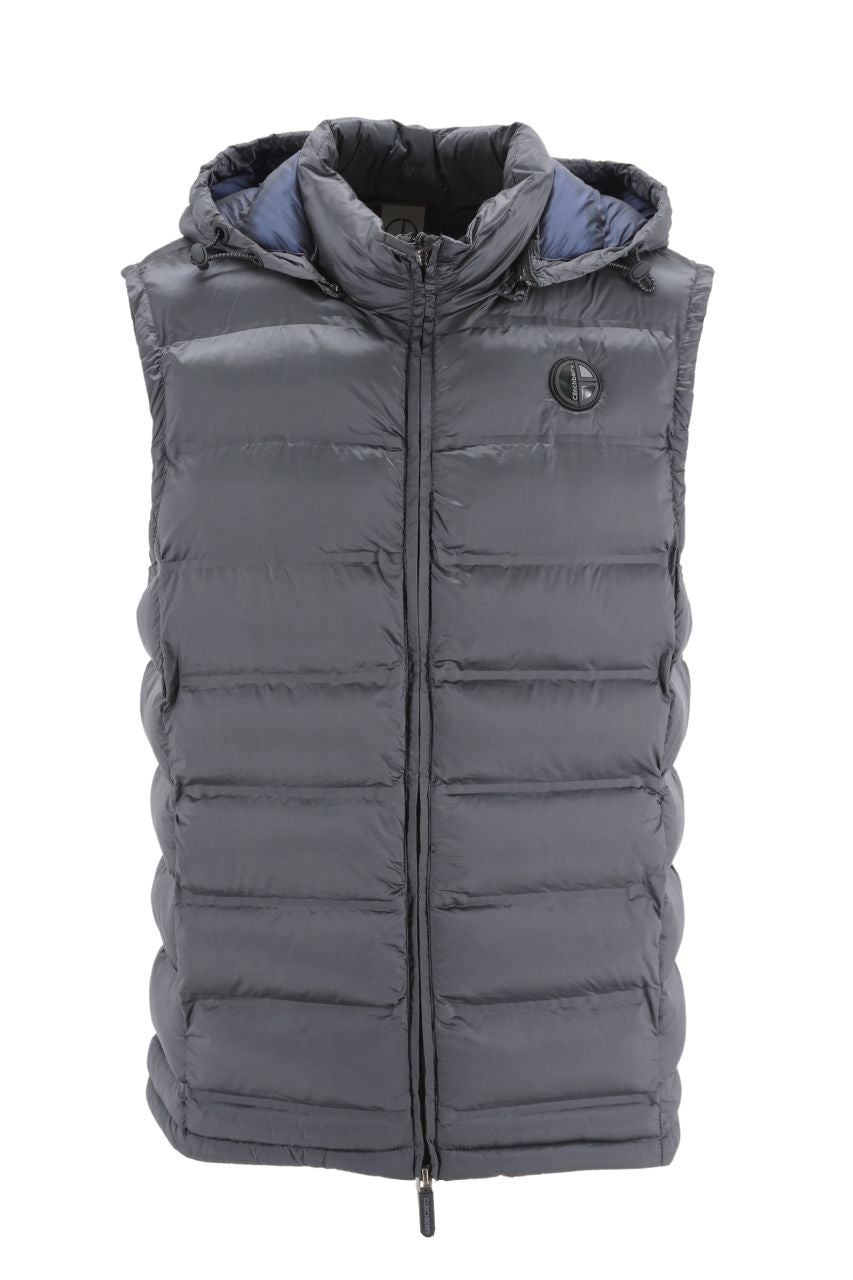 Smanicato con Cappuccio Staccabile Clinchberry / Grigio - Ideal Moda