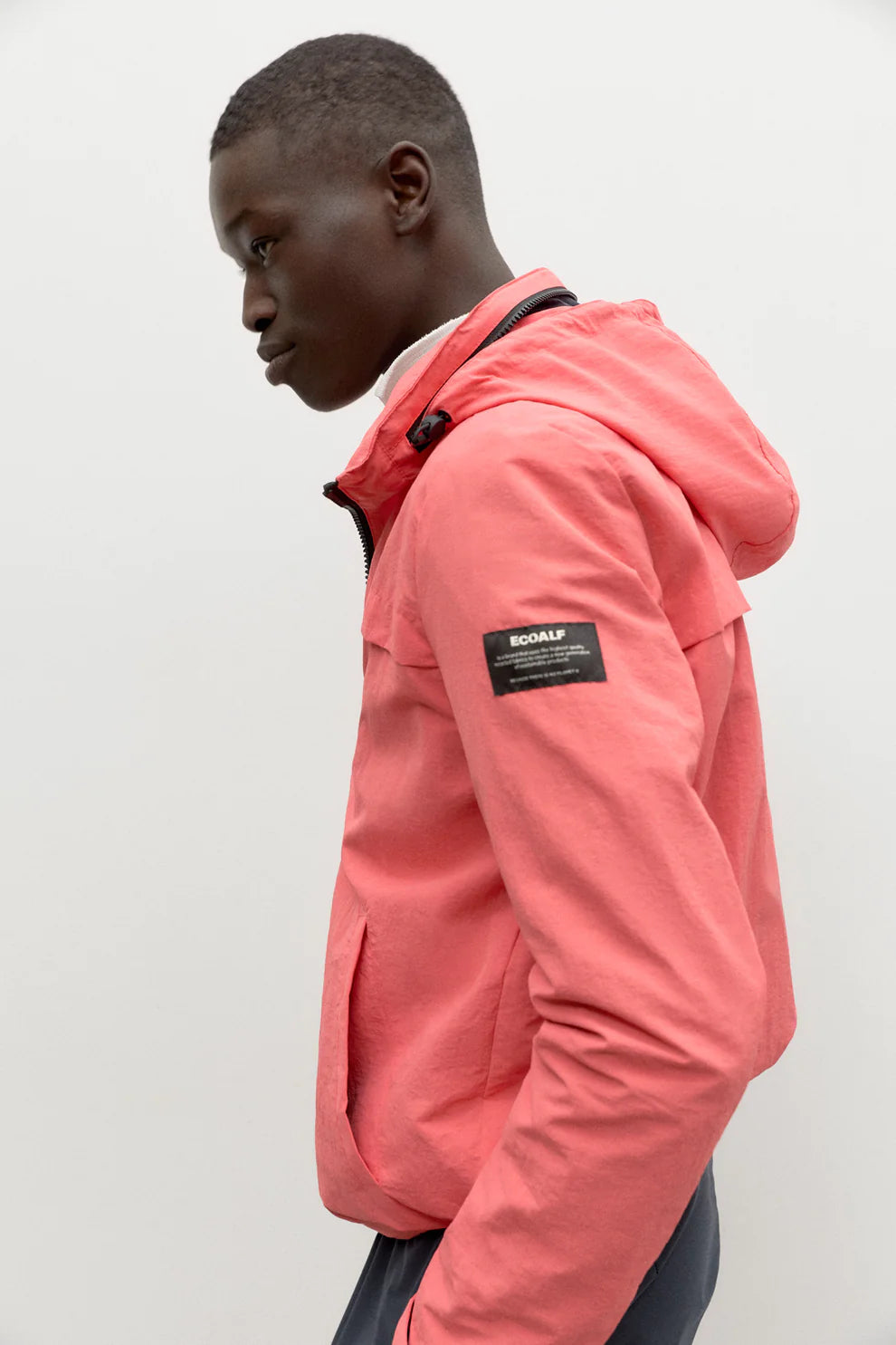 Giacca a Vento Ecoalf / Corallo - Ideal Moda