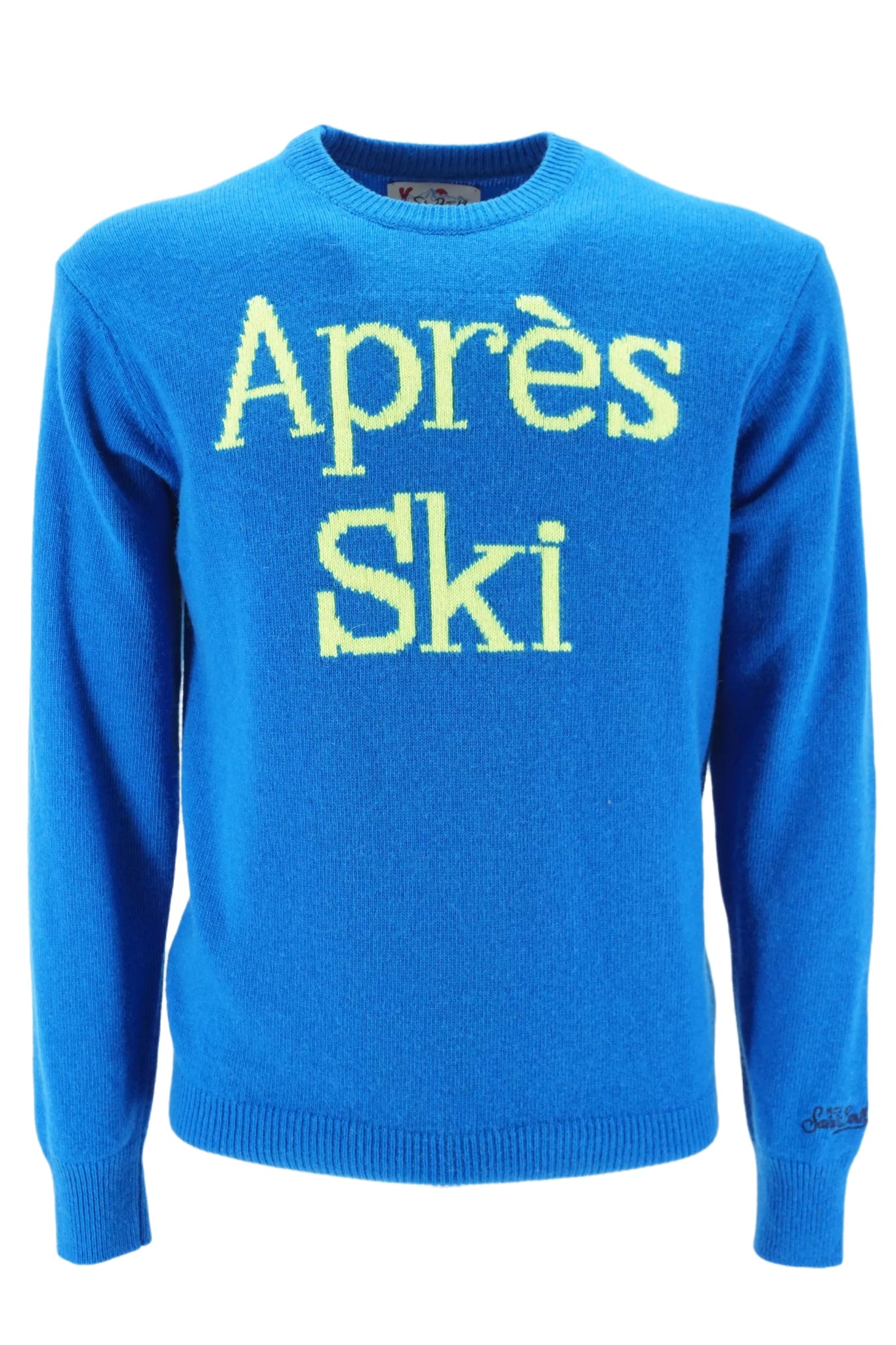Maglia Girocollo con Stampa Mc2 Saint Barth / Bluette - Ideal Moda