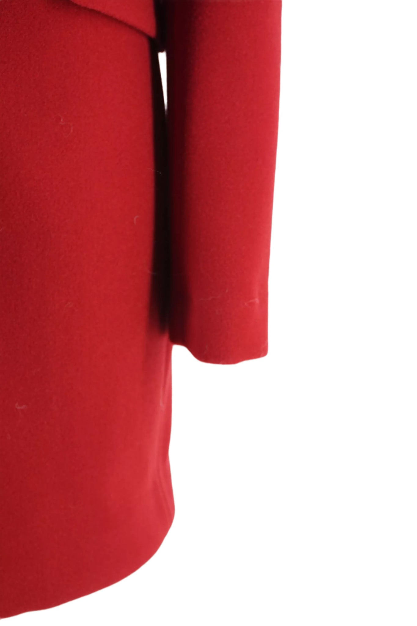 Cappotto con Tasche a Patta Kocca / Bordeaux - Ideal Moda