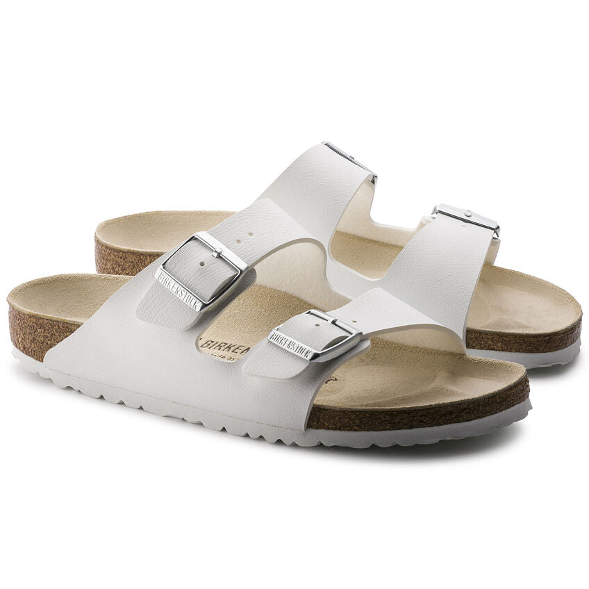 Sandalo Birkenstock Arizona / Bianco - Ideal Moda
