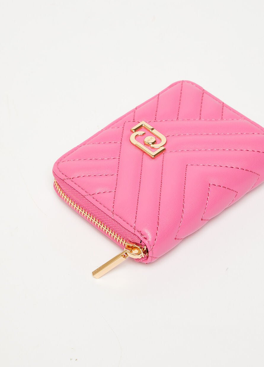 Portafoglio Zip Around Liu Jo / Rosa - Ideal Moda