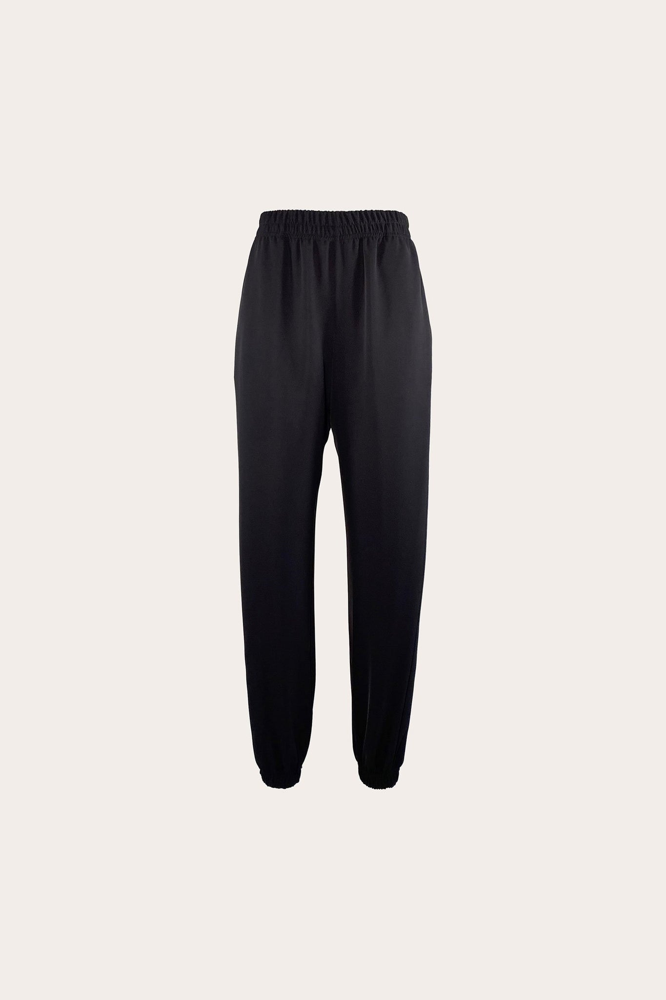 Pantalone Aniye By con Elastico / Nero - Ideal Moda