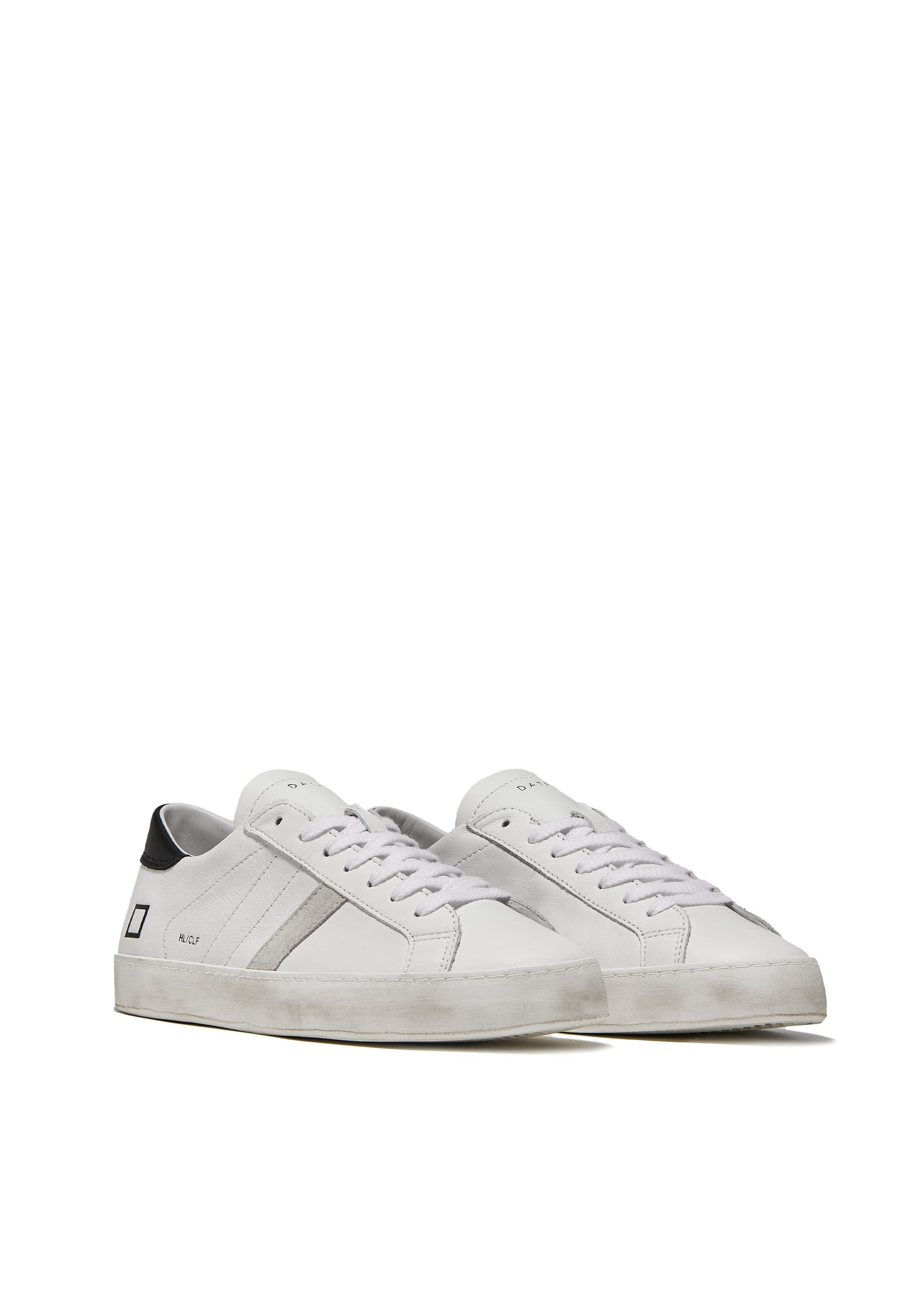 Sneaker Hill Low Calf DATE / Bianco - Ideal Moda