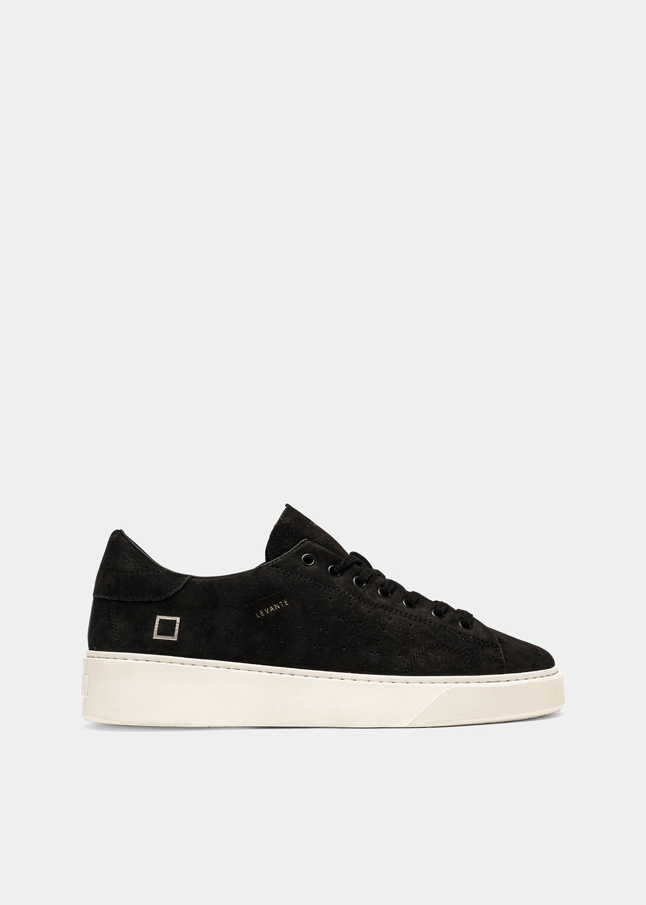Sneaker DATE Levante Nabuk / Nero - Ideal Moda